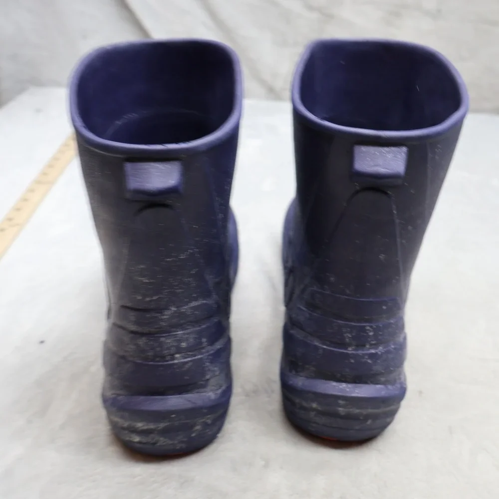 Tingley Unisex M12 W14 Rain Boot Blue Flite Safety Toe Waterproof Rubber Pull On